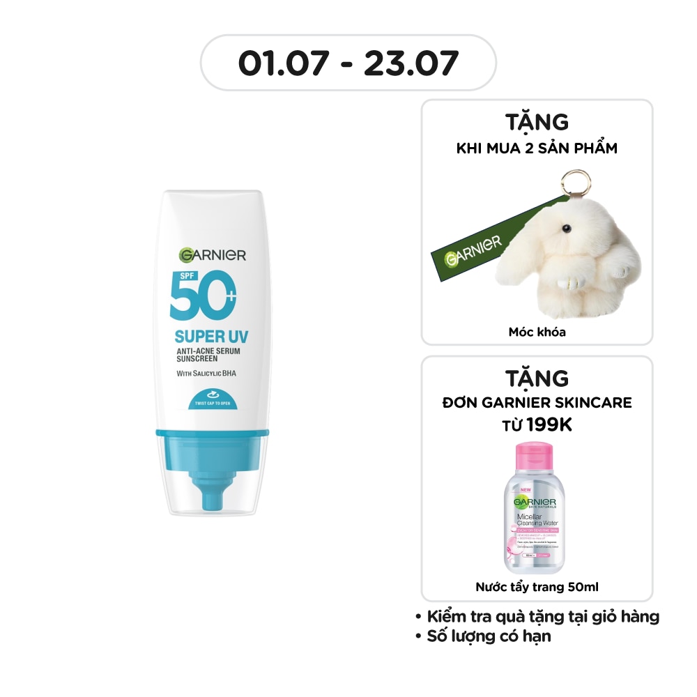 Super UV Anti-Acne Serum Sunscreen SPF50+ PA++++ 30ml