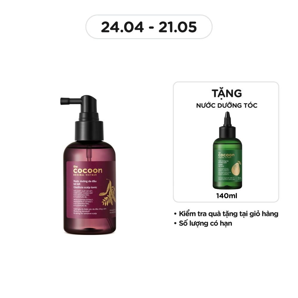 Nước Dưỡng Da Đầu Cocoon Bồ Kết 140ml