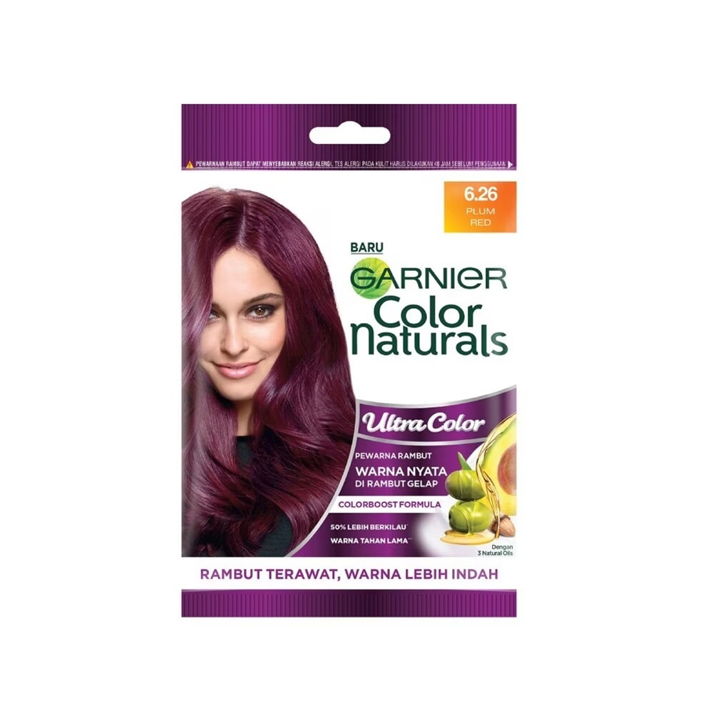 Color Naturals Crème Riche 30ml+30g .#6.26 Plum Red