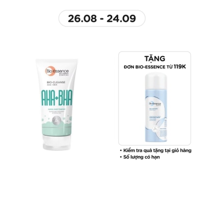 BIO-ESSENCE AHA+BHA Clarifying Cleanser 100g
