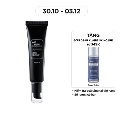 DEAR KLAIRS Kem Dưỡng Dear Klairs Midnight Blue Clearing Water Cream 50g