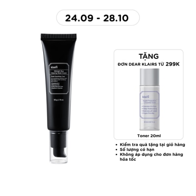 DEAR KLAIRS Midnight Blue Clearing Water Cream 50g image