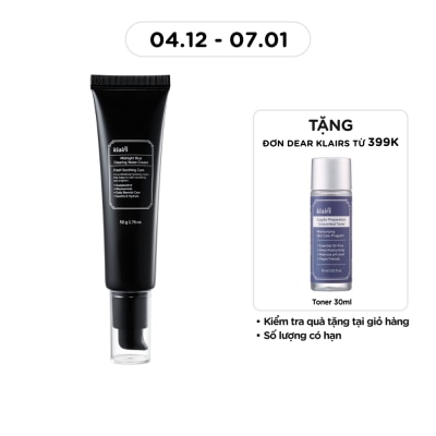 DEAR KLAIRS Midnight Blue Clearing Water Cream 50g