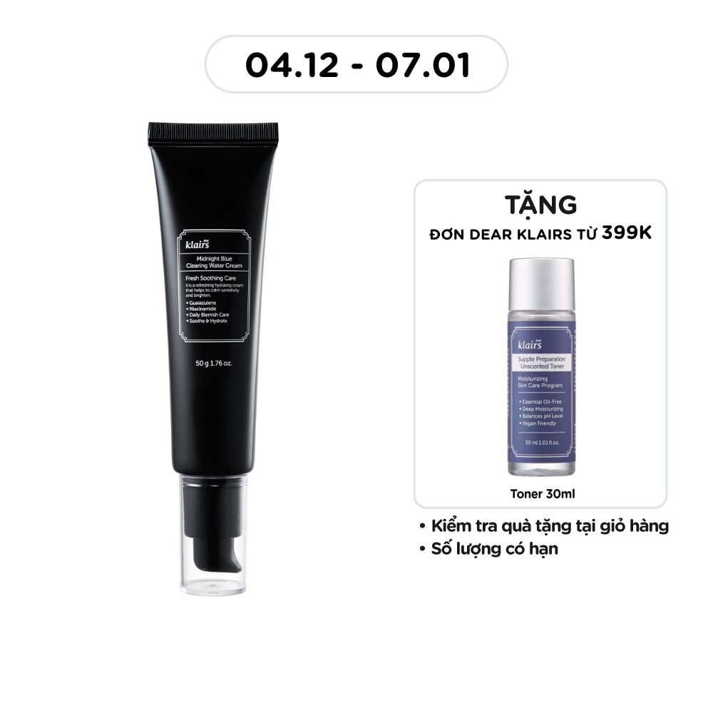 Midnight Blue Clearing Water Cream 50g