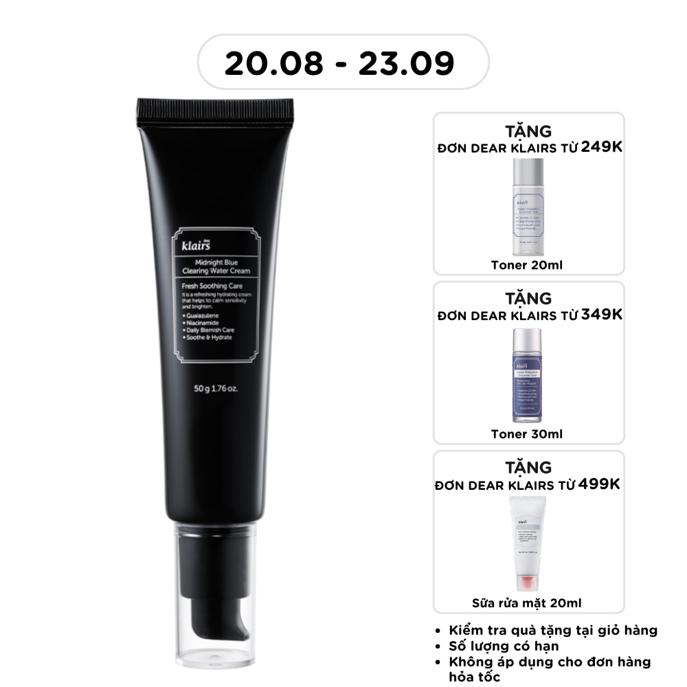 Midnight Blue Clearing Water Cream 50g image