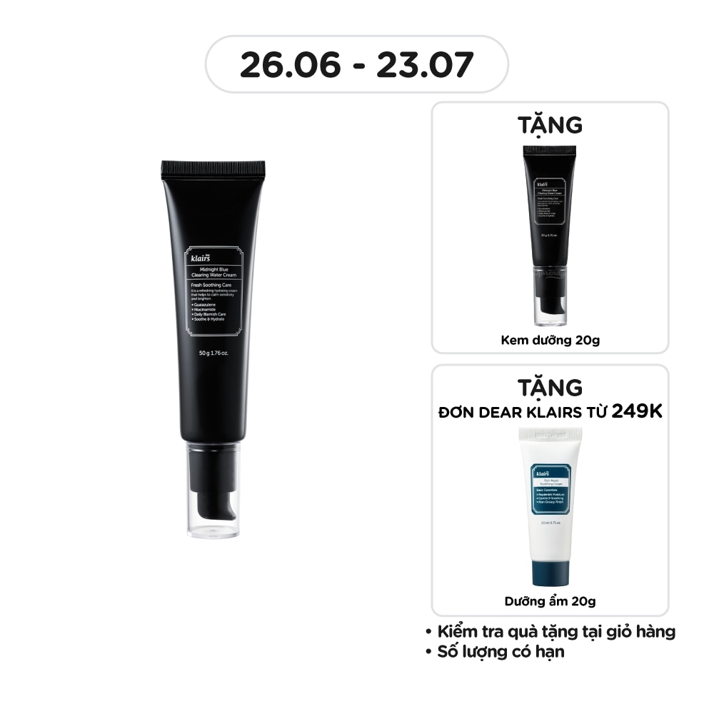 Midnight Blue Clearing Water Cream 50g