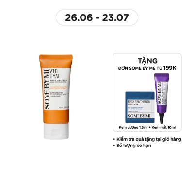 SOME BY MI Kem Chống Nắng Some By Mi V10 Hyal Air Fit Suncreen Broad Spectrum SPF50 50ml