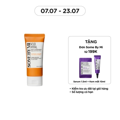 SOME BY MI Kem Chống Nắng Some By Mi V10 Hyal Air Fit Suncreen Broad Spectrum SPF50 50ml
