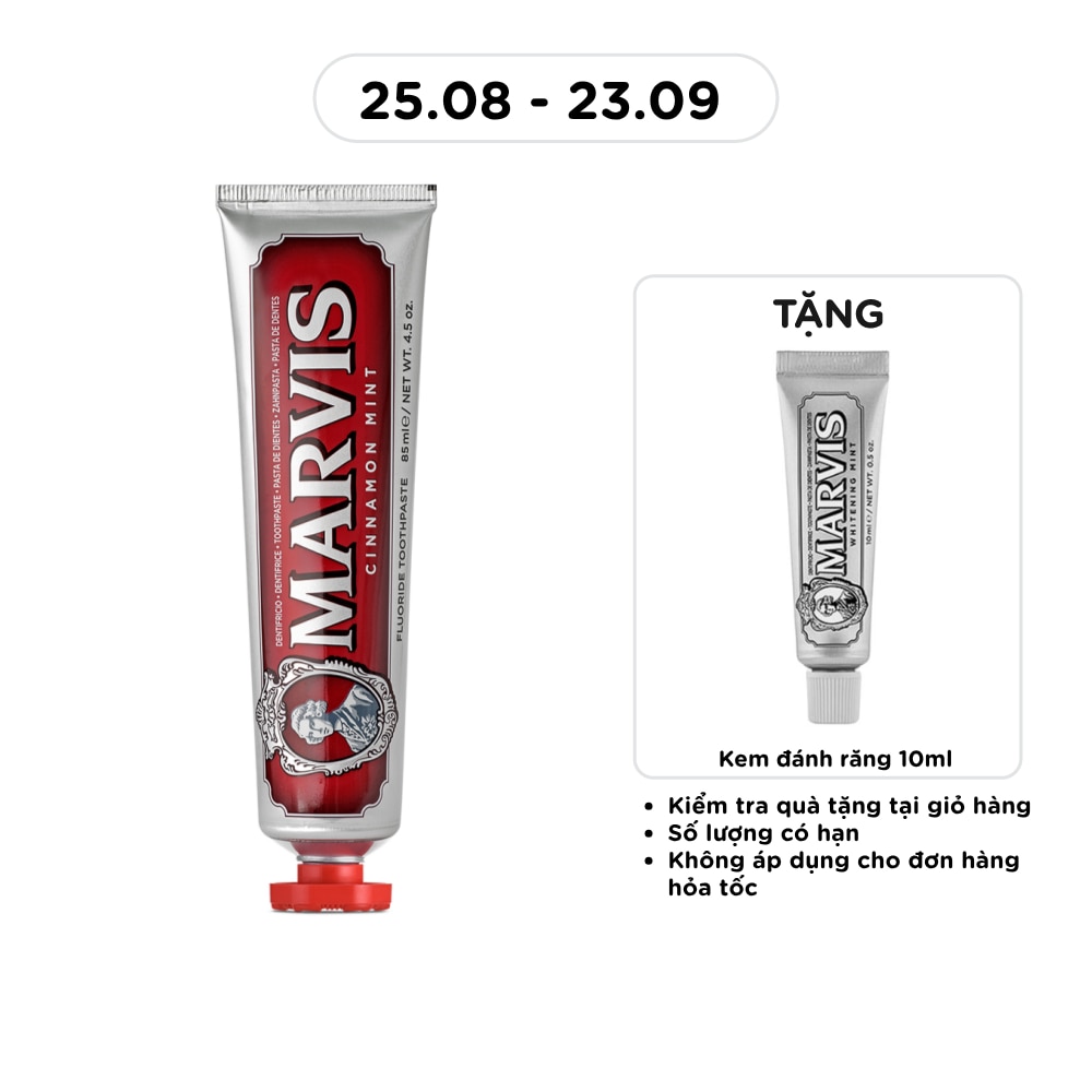 Kem Đánh Răng Marvis Cinnamon Mint 85ml image