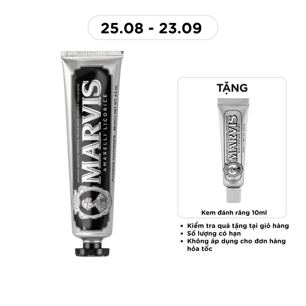 Kem Đánh Răng Marvis Amarelli Licorice 85ml image