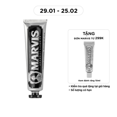 MARVIS Kem Đánh Răng Marvis Amarelli Licorice 85ml