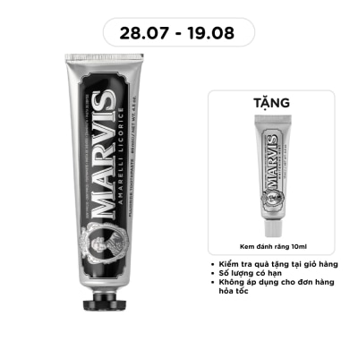 MARVIS - Kem Đánh Răng Marvis Amarelli Licorice 85ml image