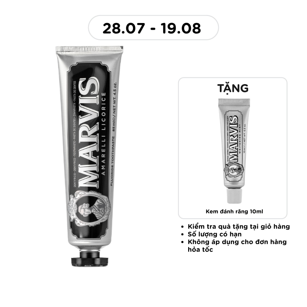Kem Đánh Răng Marvis Amarelli Licorice 85ml image
