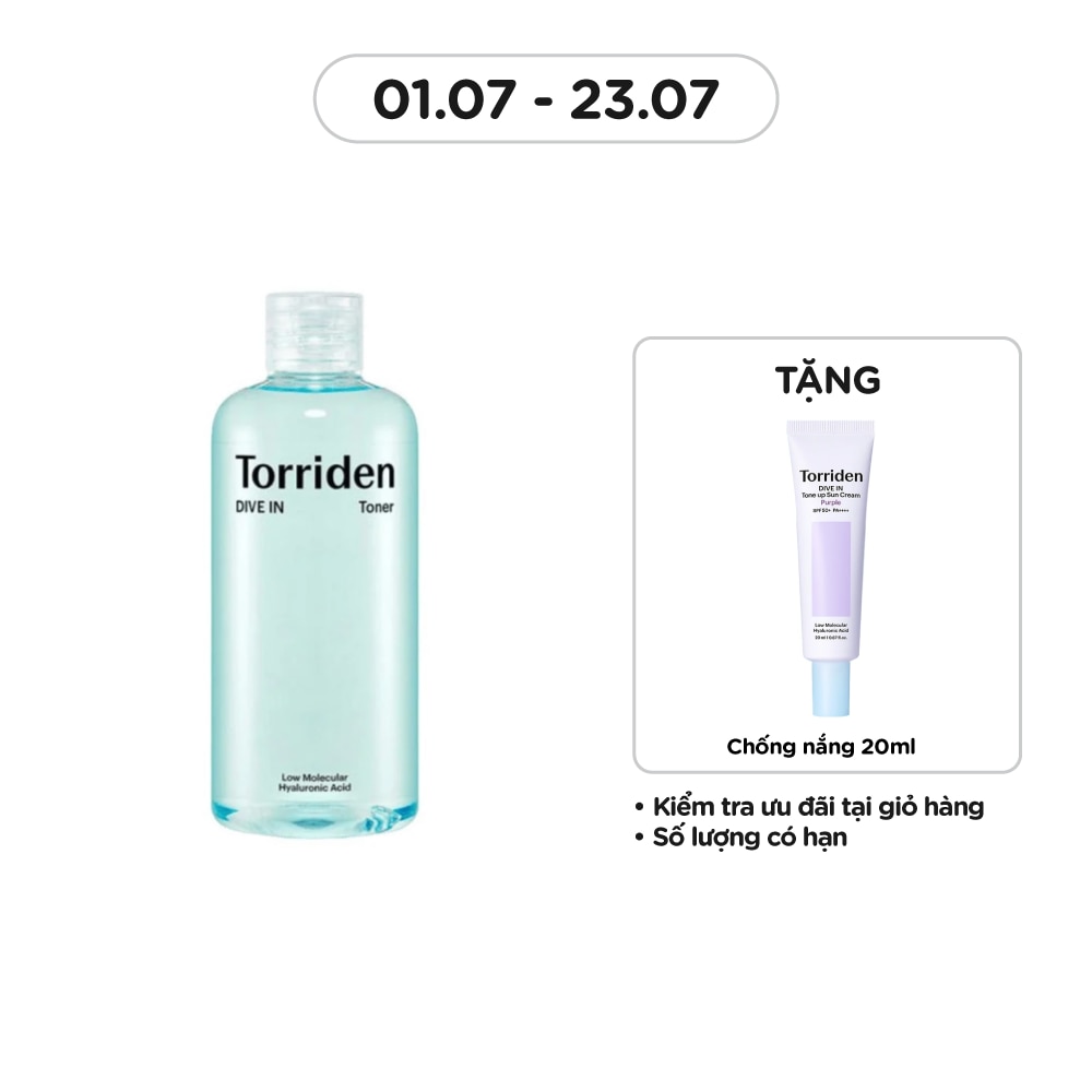Nước Hoa Hồng Torriden Dive In Toner 300ml
