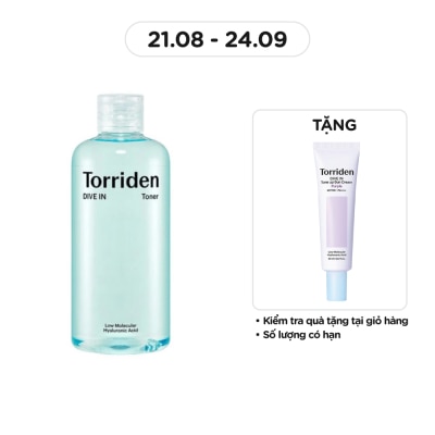 TORRIDEN Nước Hoa Hồng Torriden Dive In Toner 300ml