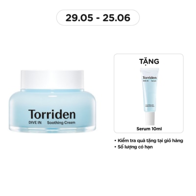 TORRIDEN Kem Dưỡng Ẩm Torriden Dive In Soothing Cream 100ml