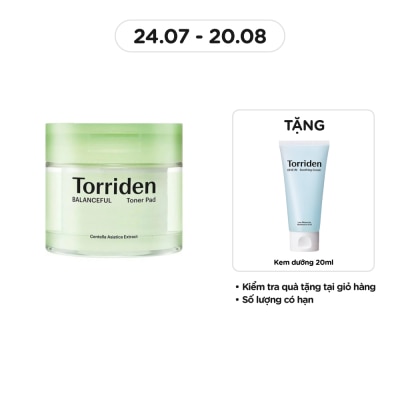 TORRIDEN Balanceful Toner Pad 60pcs/180ml