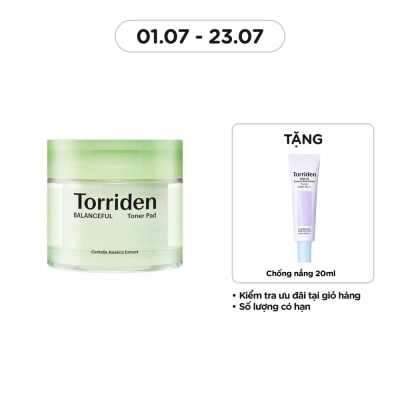TORRIDEN Balanceful Toner Pad 60pcs/180ml