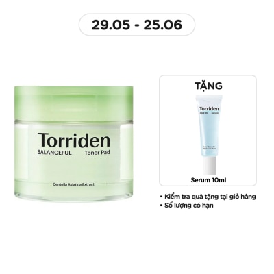 TORRIDEN Cotton Pad Torriden Balanceful Toner Pad 60pcs/180ml