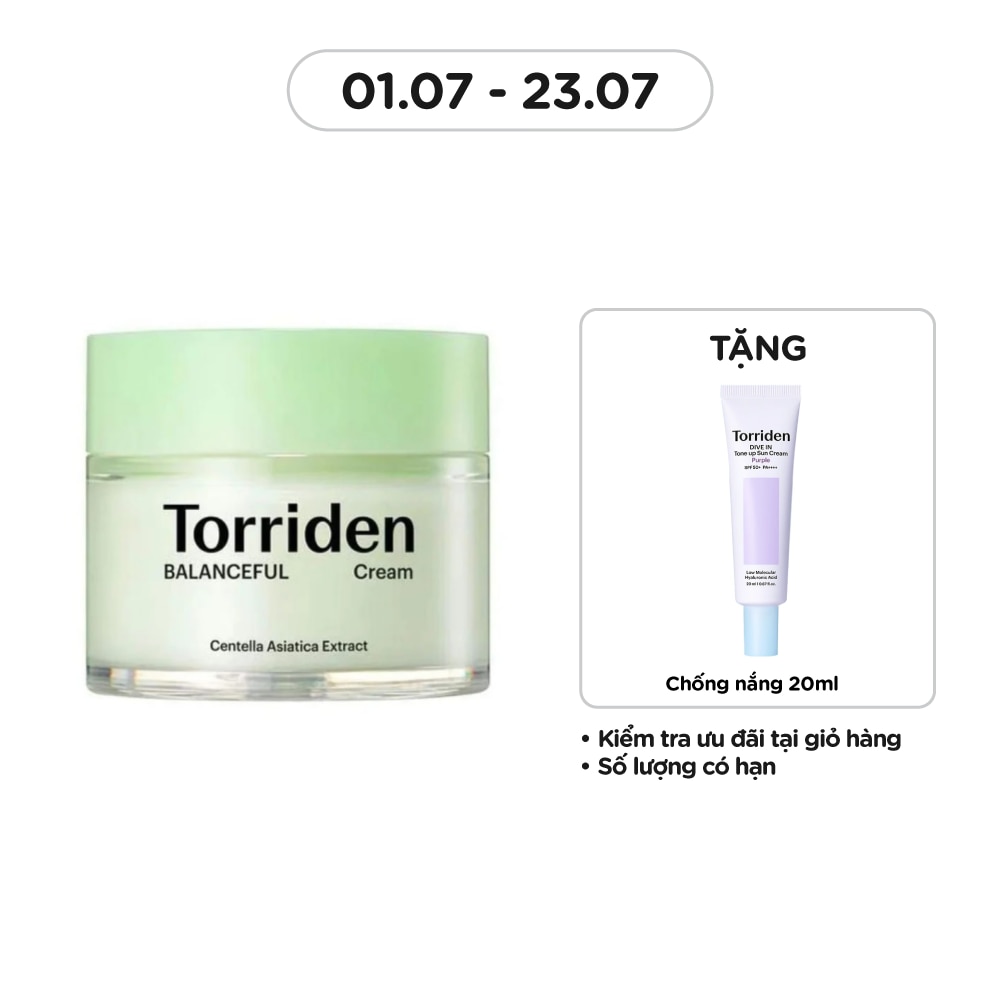 Kem Dưỡng Da Torriden Balanceful Cream 80ml