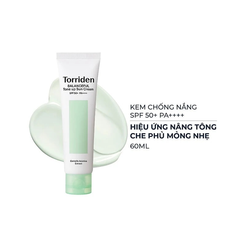 Kem Chống Nắng Torriden Balanceful Tone Up Sun Cream SPF50+ PA++++ 60ml