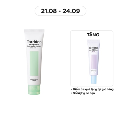 TORRIDEN Kem Chống Nắng Torriden Balanceful Tone Up Sun Cream SPF50+ PA++++ 60ml