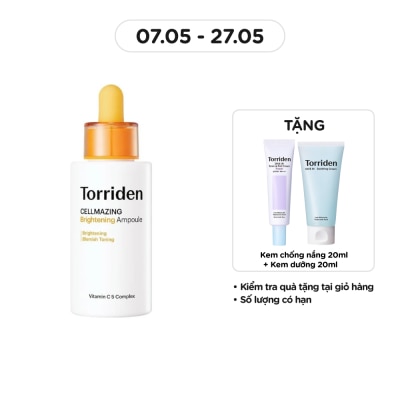 TORRIDEN - Tinh Chất Dưỡng Sáng Da Torriden Cellmazing Brightening Ampoule 30ml