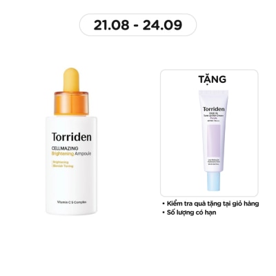TORRIDEN Tinh Chất Dưỡng Sáng Da Torriden Cellmazing Brightening Ampoule 30ml