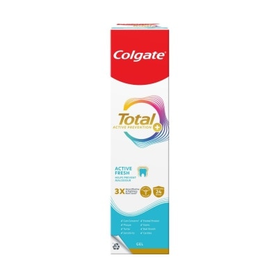COLGATE Kem Đánh Răng Colgate Total Active Fresh Giảm Mùi Hôi Miệng 150g