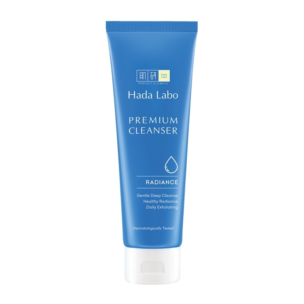 Sữa Rửa Mặt Hada Labo Dưỡng Trắng Cao Cấp Premium Cleanser Radiance 100g
