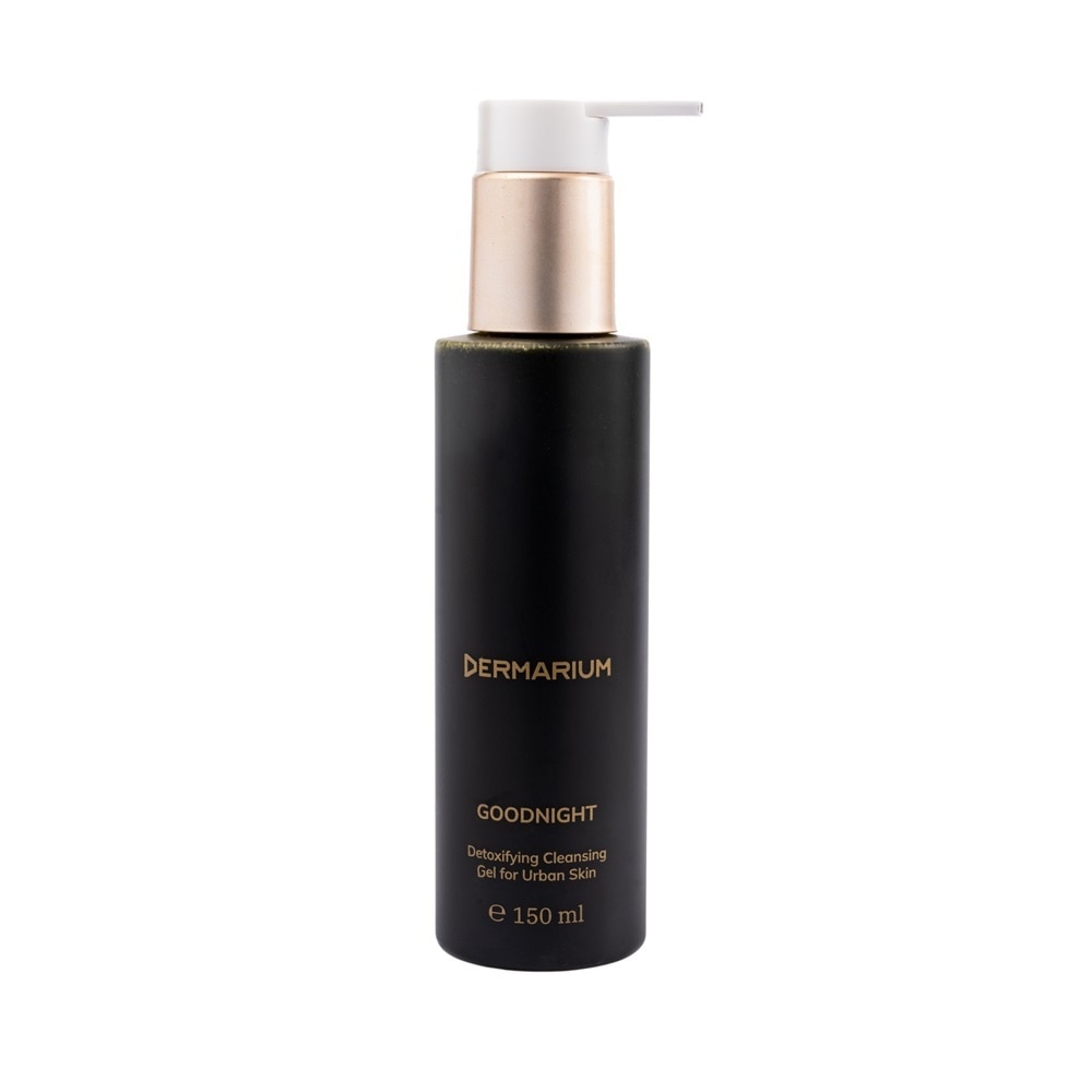 Gel Rửa Mặt Than Hoạt Tính Dermarium Goodnight Cleanser 150ml image