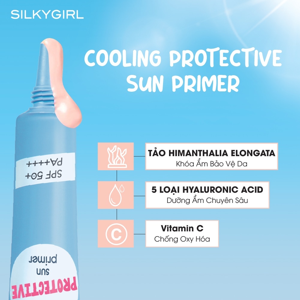 Cooling Protective Sun Primer 15ml .#01 Natural