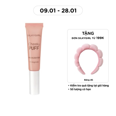 SILKYGIRL Cheeky Puff Highlighter 6ml .#01 Magnolia