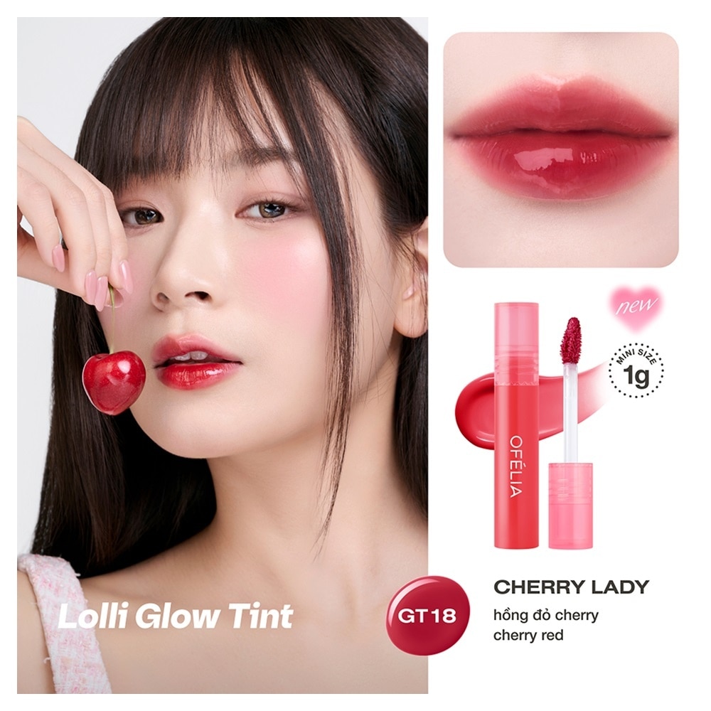 Lolli Glow Tint 1g .GT18 Cherry Lady
