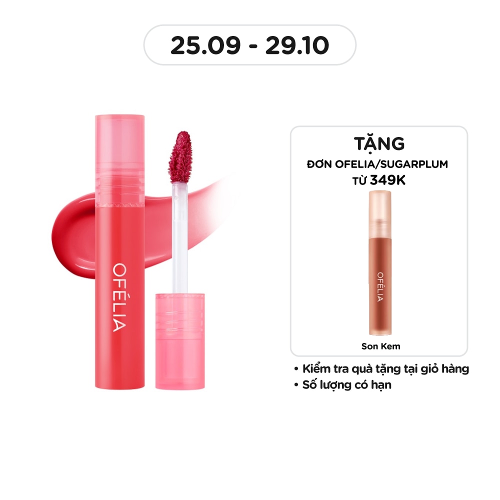 Son Bóng Ofélia Lolli Glow Tint 1g .GT18 Cherry Lady