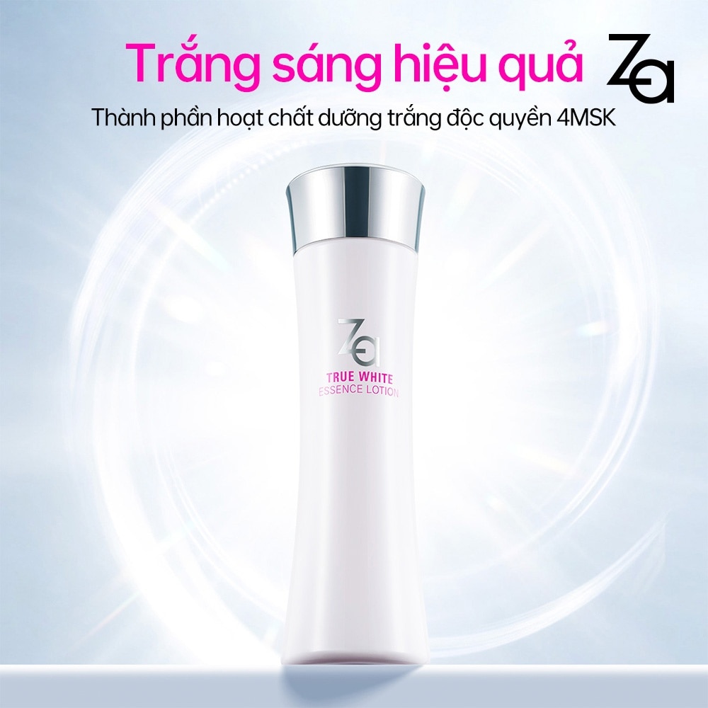 Tinh Chất Dưỡng Trắng Da Za True White Essence Lotion 150ml