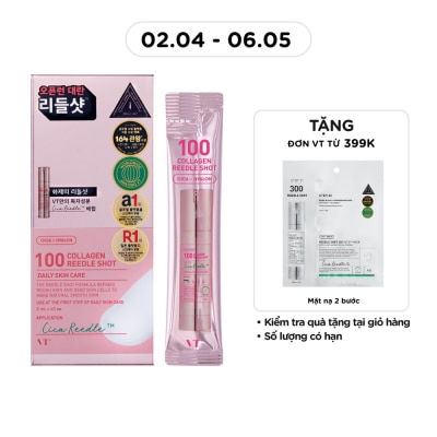 VT - Tinh Chất VT 100 Collagen Reedle Shot 2ml x 10pcs