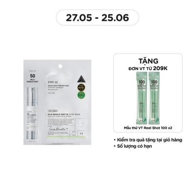 VT Mild Reedle Shot 50 2Step Mask 1.5g+20g