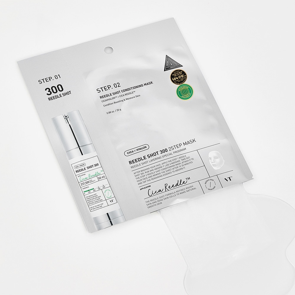 Mặt Nạ Dưỡng Da VT Reedle Shot 300 2Step Mask 1.5g+20g