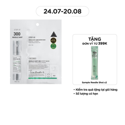VT Mặt Nạ Dưỡng Da VT Reedle Shot 300 2Step Mask 1.5g+20g