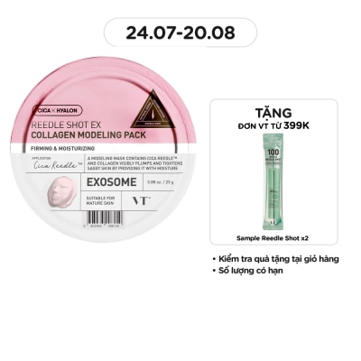 VT Mặt Nạ Dẻo VT Reedle Shot Ex Collagen Modeling Pack 25g
