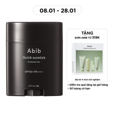 ABIB Sáp Chống Nắng Abib Quick Sunstick Protection Bar SPF50+ PA++++ 22g