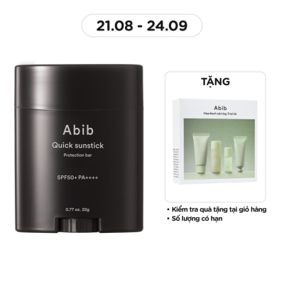 ABIB Sáp Chống Nắng Abib Quick Sunstick Protection Bar SPF50+ PA++++ 22g