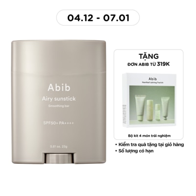 ABIB Airy Sunstick Smoothing Bar SPF50+ PA++++ 23g