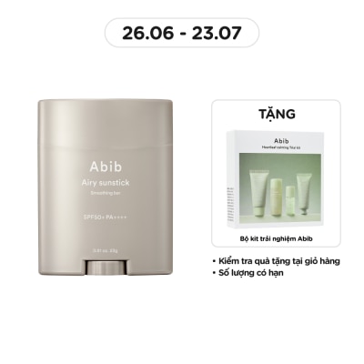 ABIB Airy Sunstick Smoothing Bar SPF50+ PA++++ 23g
