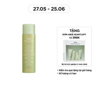 ABIB Nước Cân Bằng Abib Heartleaf Calming Toner Skin Booster 200ml
