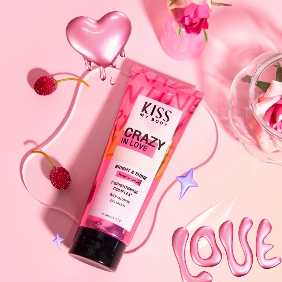 Bright & Shine Perfume Lotion Crazy In Love 226g