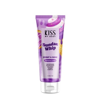 KISS MY BODY Dưỡng Thể Hương Nước Hoa Kiss My Body Bright & Shine Perfume Lotion Sundae Whip 200g