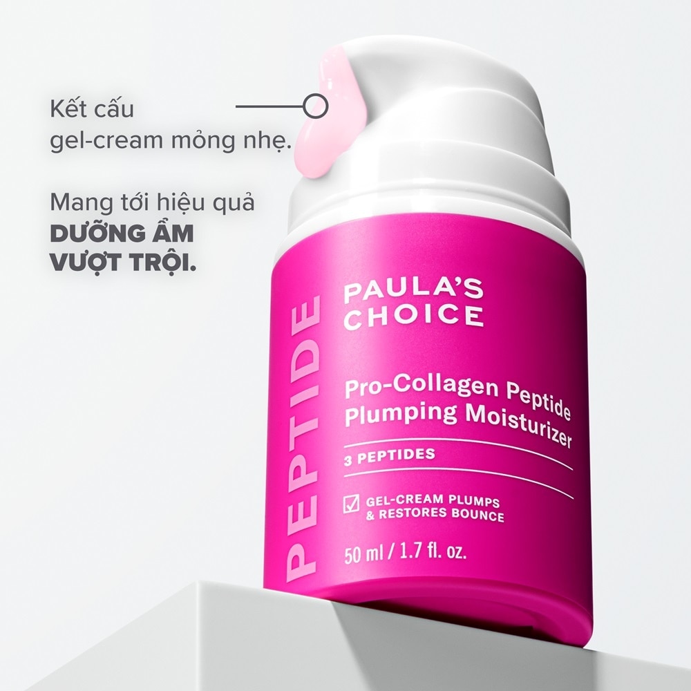 Kem Dưỡng Ẩm Paula’s Choice Săn Chắc Và Dịu Da Pro-Collagen Peptide Plumping Moisturizer 50ml