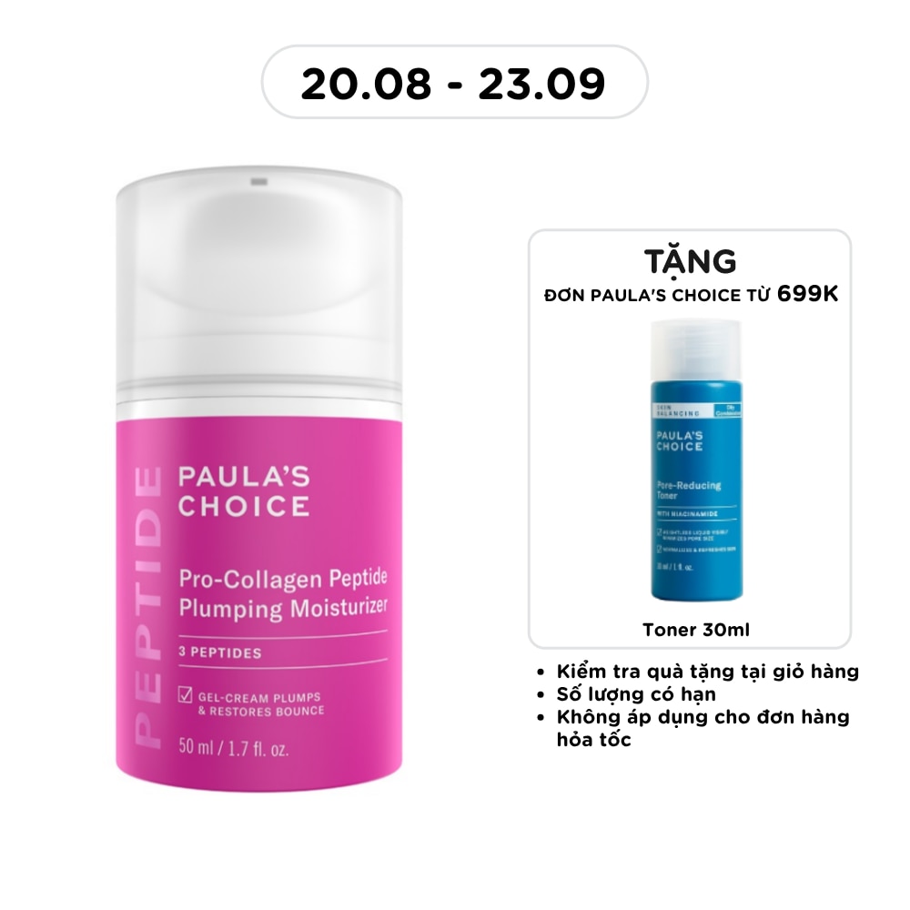 Kem Dưỡng Ẩm Paula’s Choice Săn Chắc Và Dịu Da Pro-Collagen Peptide Plumping Moisturizer 50ml image